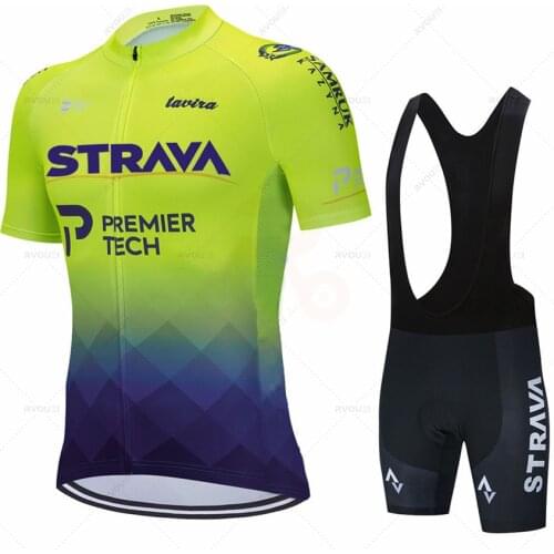 2022 Triathlon Bicycle Cycling Jersey Bib Shorts Sets Bike Uniform Suits Cycling Clothing Ropa Ciclismo MTB Bike Clothes Strava