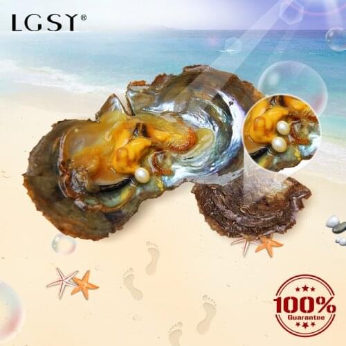 LGSY 6-7mm Oval Akoya Pearls Natural Saltwater Beads Oysters Rice Pearl Pendant Necklace For Women Fashion Jewelry Four Colors