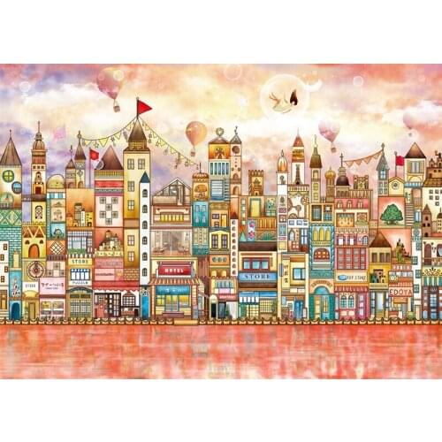Dream City Scenery Store Top Quality Cross Stitch Kits 14CT Unprinted For DIY Embroidered Handmade Set Wall Home Decor Handmade