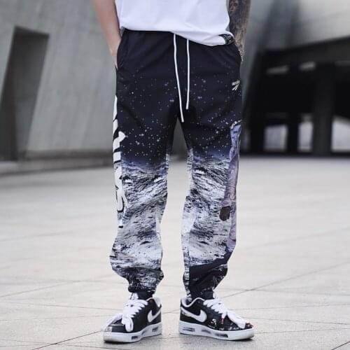 Streetwear Hip Hop Graphic Jogger Pants For Men