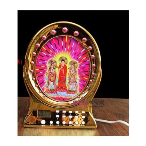 Great sorrow of Buddha Amitabha seeding machine Player singing Buddha 128 Buddhist songs of Buddhist Scripture home decoration