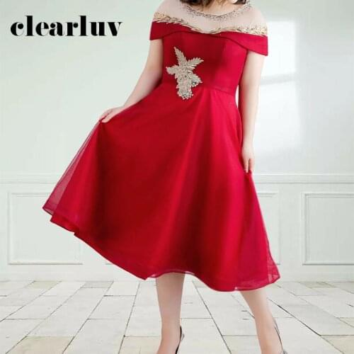 Illusion Sexy Prom Dress DR1071 O-neck Burgundy Short Prom Dresses Elegant A Line Shining Crystal A Line Vestidos De Fiesta