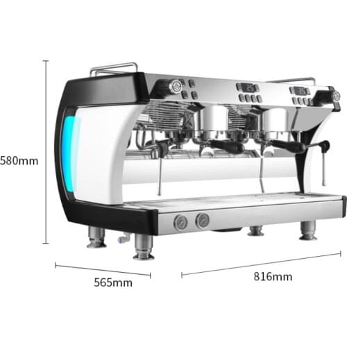 Semi-Automatic Espresso Coffee maker Machine For Business Use double head Italian Pressure Espresso Coffee Machine