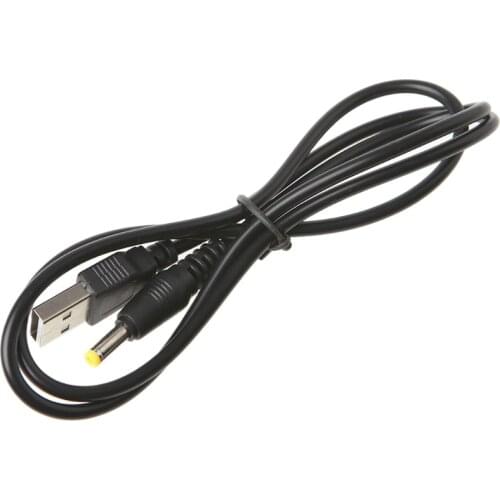 DC5V USB Male To 4.0x1.7mm Barrel Jack Power Supply Cable Connector Charge Cord