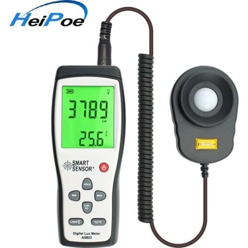 High Precision 200,000lux Digital Luxmeter Digital Lux meter Photometer Illuminometer Spectrometer Spectrophotometer light meter