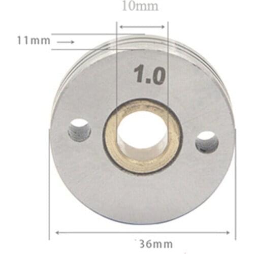 1PC Wire Roller Bearing steel 36*10*11MM For Co2 Mig Welding Wire Feeder