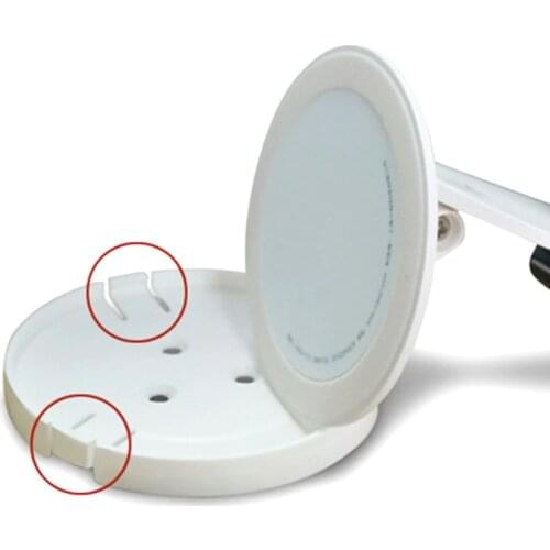 2Set 360 Degree Swivel Plastic Camera Wall Mount Bracket Holder for Mi/Yi Smart Home Security Camera Accessories 270B