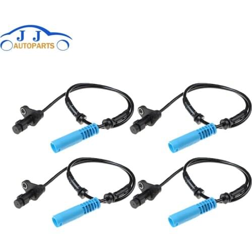 4PCS/LOT NEW Front Left Right ABS Sensor For BMW E39 520i 525i 528i 530i 540i M5 34526756375 34520025723 34521165534