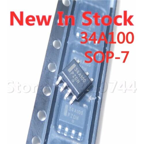5PCS/LOT NCP1234AD100R2G MC34A100 34A100 SOP-7 LCD power management chip In Stock NEW original IC