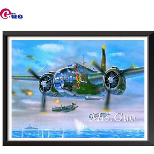 5d Diamond Embroidery Mosaic Needlework Full Square Diamond Painting plane Cross Stitch Rhinestones Home Decor