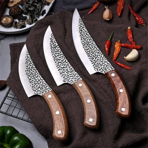 7inch Boning Knife Cleaver Stainless Steel Hunting Knife Kitchen Knives Chef Knife Machete Sashimi Japanese Knife Tactical Knife
