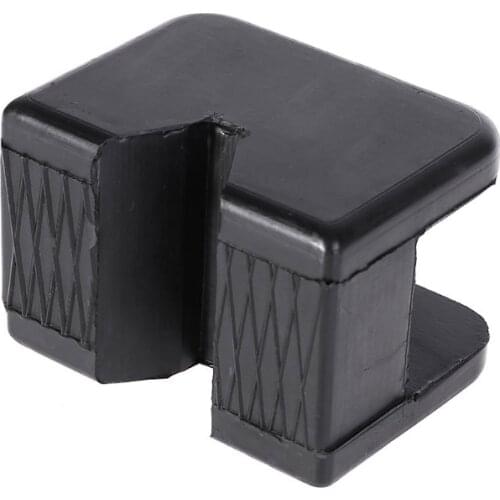 N0HF Square Universal Slotted Frame Rail Floor Jack Guard Adapter Pad Vehicle Repair