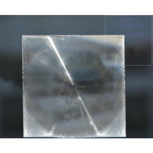 Optical PMMA Plastic Fresnel Lens Focal Length Solar Energy Concentrator Lens Mini Magnifier