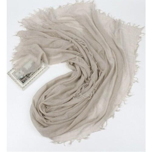 New arrival 100%cashmere women thin scarfs shawl pashmina 80x200cm four sides small tassel grey 3color