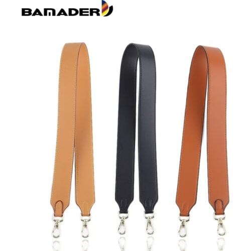 BAMADER Accessories For Handbags Discoloration Bag Strap Yellow Wax Bag Belts Replacement Leather Crossbody Shoulder Bag Straps