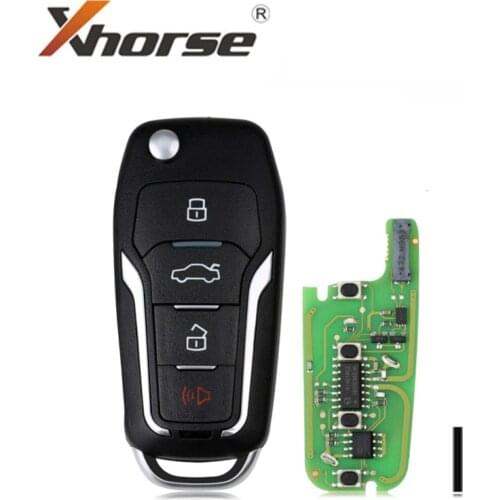 Xhorse XEFO01EN Super Remote Key for F-o-r-d Flip 4 Buttons Built-in Super Chip English Version