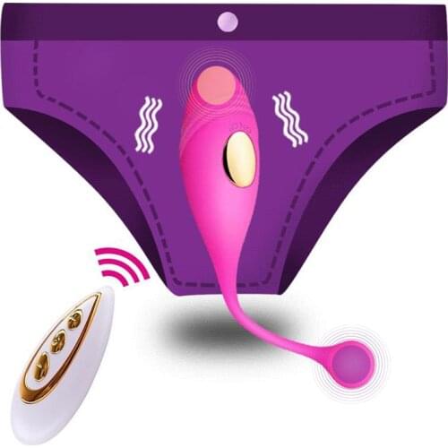 Panties Wireless Remote Vibrator Control Vibrating Egg Wearable Dildo G Spot Clitoris Stimulator Anal Vagina Sex toy for Women