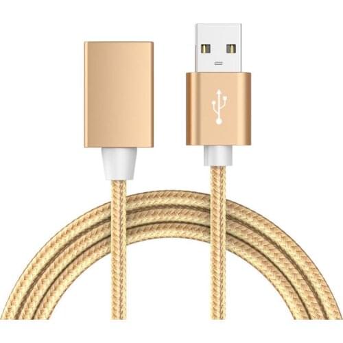 USB 2.0 Cable USB2.0 Extension Extender Male To Female Cabo USB Data Cables For PC Printer Camera Mouse Game Controller