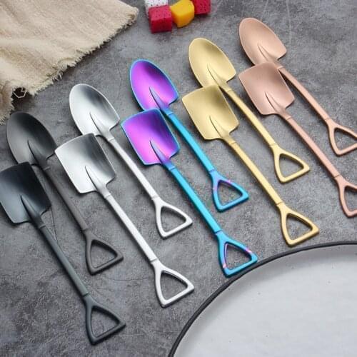 1pcs Long Handle Coffee Spoon Creative Solid Wood Tableware Stir Stick Milk Tea Milk Honey Wooden Tea Spoon Kitchen Accessories
