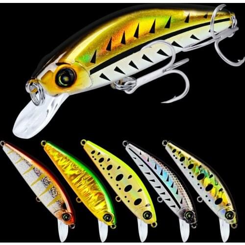 1pcs wobbler Fishing Lure 80mm/11g Shad , 0.9-1.8M Floating , Quality Professional Minnow Hard Bait 3D Eyes Crankbait tackle