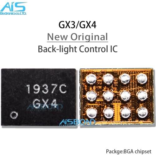 5Pcs/Lot NEW GX GX3 GX4 1937C 1935C 1936C For Huawei 9A 10E Back Light Cotrol IC Light chip 12pin