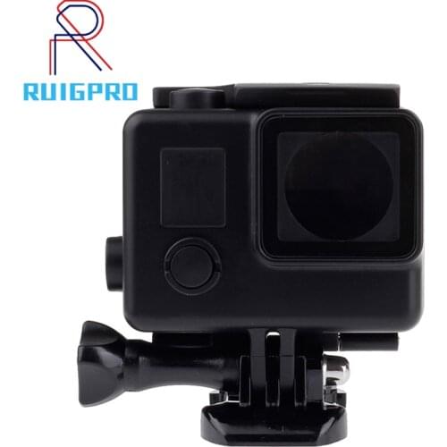 Black KingKong Waterproof Housings Case for GoPro Hero 4 3+ Black Action Camera Underwater Housings Case for Go Pro Accessories