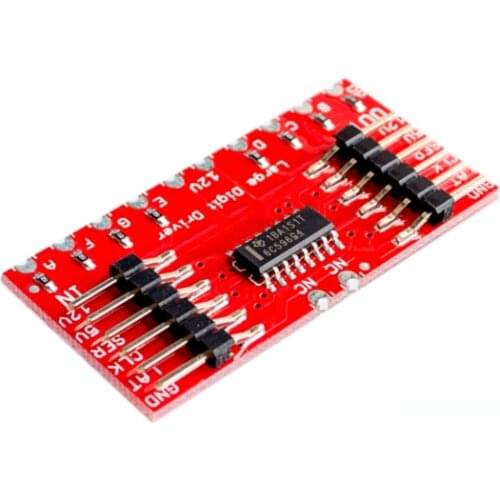 CJMCU TPIC6C596 8-bit shift register 7-segment displays 7-segment LED