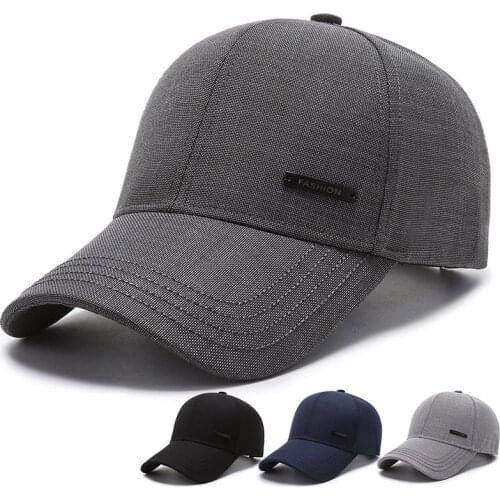 Cap male autumn baseball cap cap cap old man father grandfather middle aged and old man summer sunshade old man cloth cap