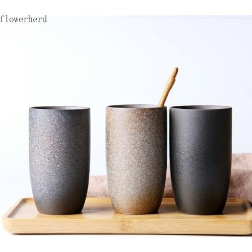 Ceramic Mug Water Cup Kiln Change Personal Mug Stoneware Single Cup Dining Household Ceramic Coffee Cup Set Coffee Mug