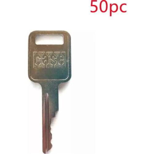 50Pcs Ignition Key For Case backhoes, Loaders, Forklifts, Tractors Skidsteers A77313, 9703810, 307852A1