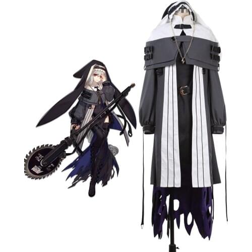 Game Arknights Specter Cosplay Costume Specter Dress Full Set Halloween Carnival Cosplay Custom Made for Unisex