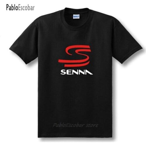 Shubuzhi Brand New HERO F1 AYRTON SENNA T Shirt Men S~2XL Casual Short-sleeved T-Shirt Tshirt Top TeesTees Hot Sell