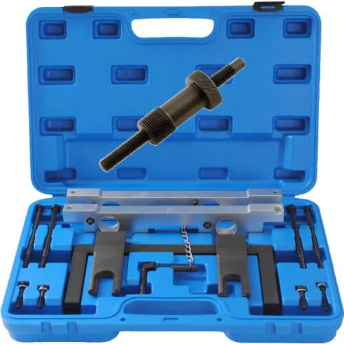 Car Garage Tools For B-MW N51 N52 N53 N54 Camshaft Van-os Flywheel Timing Tool Set Engine Timing Tools