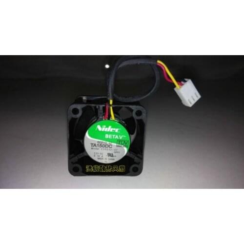 Nidec 4028 TA150DC C35532-57 12V 0.14 1U server double speed fan