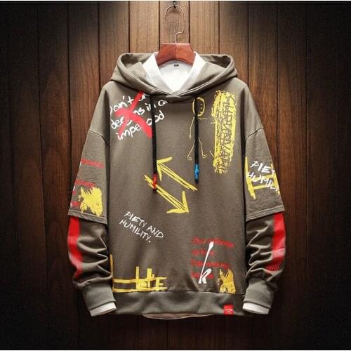 2020 New Fashion Brand Men Hoodies Spring Autumn Casual Printing Hoodies Sweatshirts Men Street Hip hop Hoodies Sweatshirt Tops