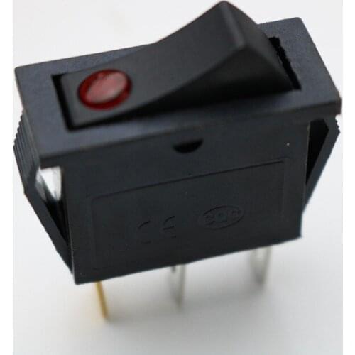 The cooker 2 stalls 3 feet with the red power electric frying pan two stalls three rocker rocker switch KCD3 10A 250V 15A 125V