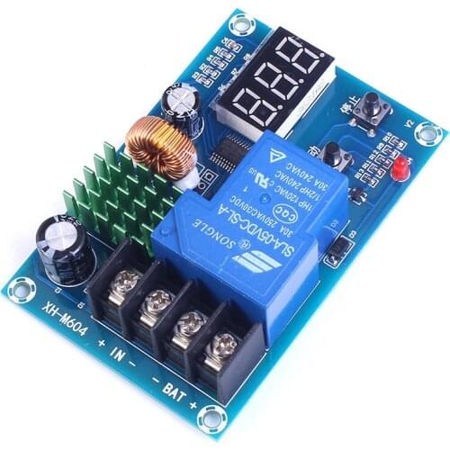 DC 6V-60V Programmable Digital Battery Charge Controller Protection Switch for Lead Acid Lithium Solar Panel Battery Dropshippin