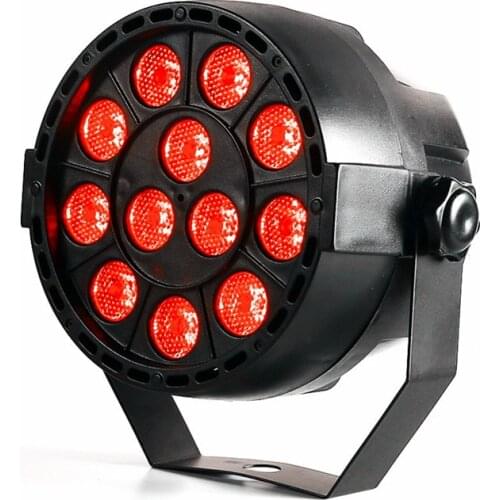 High quality 12 led par stage light LED RGBW 8 DMX Dream colour Wide use for Club Dj show Home party Ballroom Bands NEW