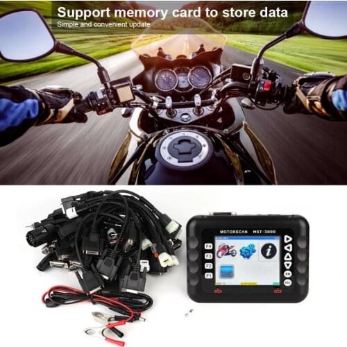 Universal Immobilizer Programmer Tool Key Programmer ECU Code Programming Tool Motorcycle Scanner Heavy Duty Motorbikes MST-3000