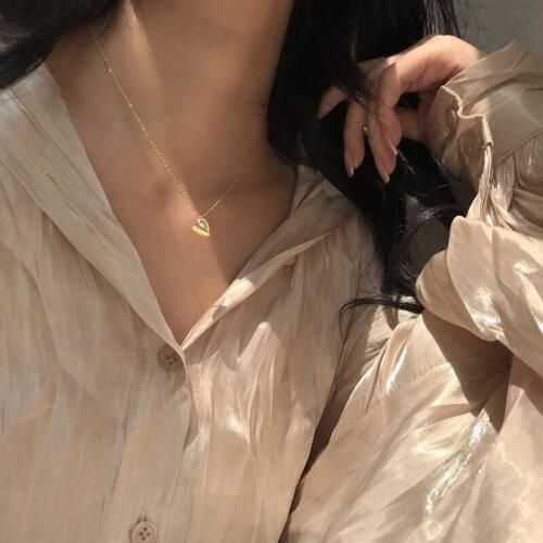 Fashion Heart-shaped Pearl Pendant Necklace Elegant Womens Wedding Gold Clavicle Chain Romantic Valentines Gifts