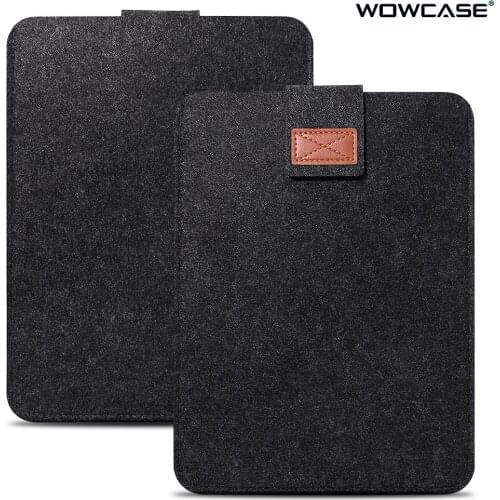 7-12.9" Business Wool Felt Sleeve Case For Xiaomi mi Pad 4/huawei mediapad t3 10/samsung tab s Kindle Natebook Tablet Pouch Bag