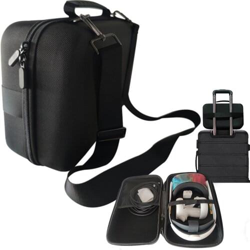 VR Accessories For Oculus Quest 2 VR Headset Travel Carrying Case Hard EVA Storage Box Bag For Oculus Quest2 Protective Pouch