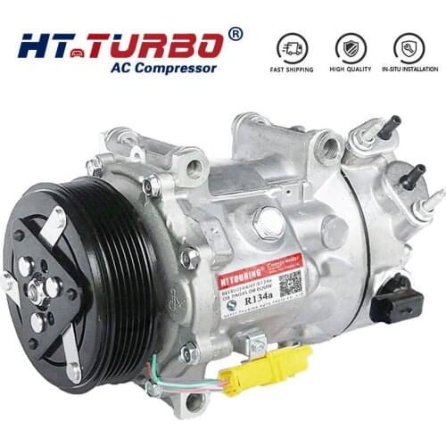 SD7C16 Car ac compressor For PEUGEOT 308 407 508 3008 5008 / Citroen C4 C5 SD 1322F 6453ZT 6453ZS 648756 9671451380 9684141780