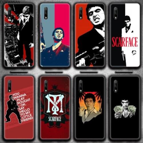 Scarface Tony Montana Phone Case for Huawei Honor 30 20 10 9 8 8x 8c v30 Lite view 7A pro