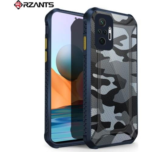Rzants For Xiaomi Redmi Note 10 10S Redmi Note 10 Pro Max Case Unicorn Camouflage Small Camera Hole Hard Back Cover Phone Shell