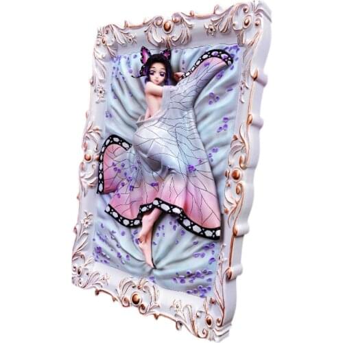 Demon Slayers Blade Worm Pillar Butterfly Ninja GK Limited Statue Figure