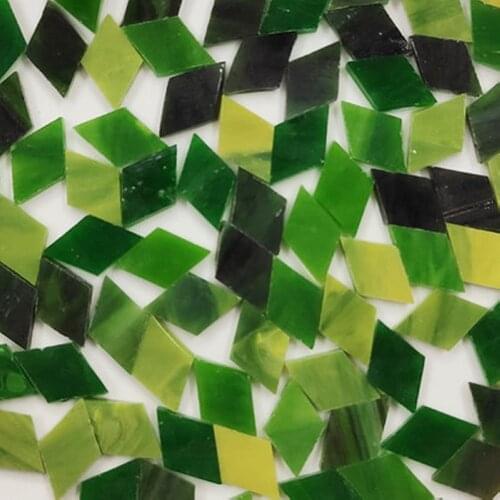 JOJO BOWS 50g Solid Acrylic Diamond Bulk Mosaic Making Tiles Handmade Puzzles Art Materials Home Decoration DIY Crafts Supplies