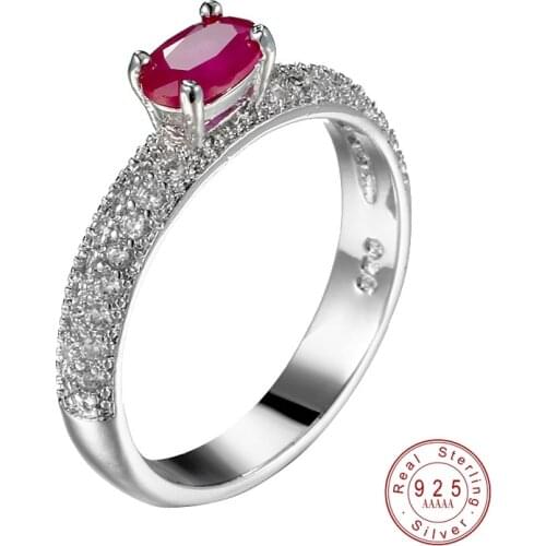 Girls Birthday Lovers Gifts Fashion Wedding Engagement Green Cubiz Zircon Crystal Rings For Women Silver Color Bague Bijoux