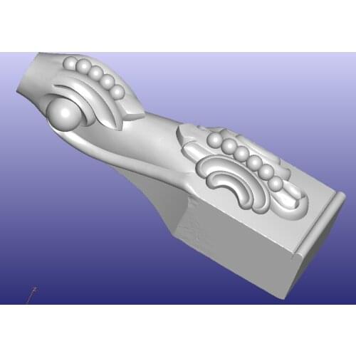 Furniture table desk cabinet chair sofa bed leg 3D model STL format file Artcam 362