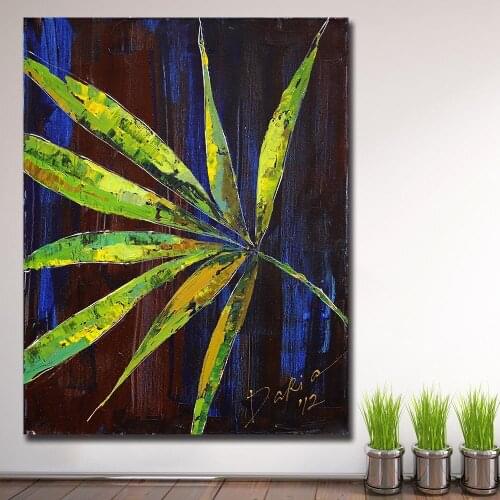 Fashion Print Wall Art Thailand Morning Canvas Painting For Living Room Home Decoration Oil Painting On Canvas Wall Painting